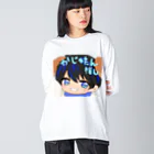 KazuyaCrewGoodsのかじゅたん推し冬の感謝祭 ビッグシルエットロングスリーブTシャツ