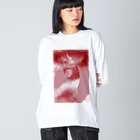 F・Y のMoonDevil（赤） Big Long Sleeve T-Shirt