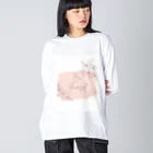 choko＆malonのＢｅ Ｙｏｕｒｓｅｉｆ ビッグシルエットロングスリーブTシャツ