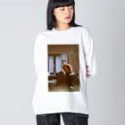 さとー(プランプラム)のさとーの裏の顔 Big Long Sleeve T-Shirt