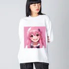 ラブリーランドのMOE-chan Big Long Sleeve T-Shirt