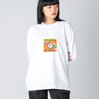 crayon2chanの食事制限　アイテム ビッグシルエットロングスリーブTシャツ