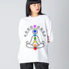 CyberArmadilloのケートゥのガヤトリマントラ Big Long Sleeve T-Shirt