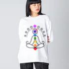 CyberArmadilloの火星のガヤトリマントラ Big Long Sleeve T-Shirt