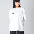 camper's dogの可愛いの天才　ちゃたまる　 Big Long Sleeve T-Shirt