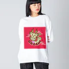 森本雄也の石見神楽_八岐大蛇@oldlace Big Long Sleeve T-Shirt