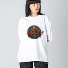 キャプテン カエルのROCKな山脈 Big Long Sleeve T-Shirt