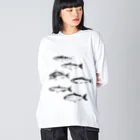 chicodeza by suzuriの川魚さん Big Long Sleeve T-Shirt