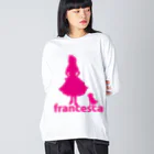 francesca_japanのfrancesca & alice Big Long Sleeve T-Shirt