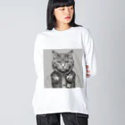 aichan1227のDJミャオズ ビッグシルエットロングスリーブTシャツ