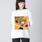 Power of Smile -笑顔の力-のDeclaration Big Long Sleeve T-Shirt