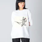 チエコストロークの新年のあいさつに来たドラゴン Big Long Sleeve T-Shirt