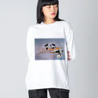 CHIKUSHOのプレーン・クレイジー　シャツ Big Long Sleeve T-Shirt