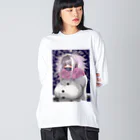 星乃荊サクの冬花火 Big Long Sleeve T-Shirt