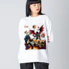 UNchan(あんちゃん)    ★unlimited★の悪魔とランデブー Big Long Sleeve T-Shirt