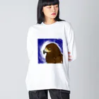 ネコグラシの不屈のイヌワシ Big Long Sleeve T-Shirt