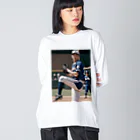 りん　チャンネルのAI野球 Big Long Sleeve T-Shirt