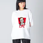 🐔なをやん@左利きの最高 Big Long Sleeve T-Shirt