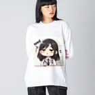 MIKAMIN SHOPのドクター♡感情日記（TIRED） Big Long Sleeve T-Shirt