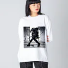 キャラクターグッズの【戦闘員少女】Let’s Dance Big Long Sleeve T-Shirt