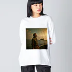 あかいはちの野心的な男 Big Long Sleeve T-Shirt