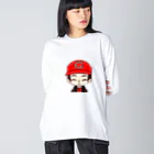 瀧さんショップの瀧さん似顔絵アイテム Big Long Sleeve T-Shirt