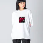 feisのバラ Big Long Sleeve T-Shirt