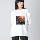 Luminaの百合の魂 Big Long Sleeve T-Shirt