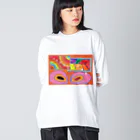 ぴくちゃー55の大好き Big Long Sleeve T-Shirt