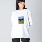 YASUE ABE JPのFarm ビッグシルエットロングスリーブTシャツ