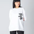 Parallel Imaginary Gift ShopのSUPER GEMS POWER ビッグシルエットロングスリーブTシャツ