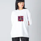 迷彩キャラクター工房の迷彩ブルドッグ Big Long Sleeve T-Shirt