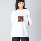 jmdapuwmdのチューリップ ビッグシルエットロングスリーブTシャツ