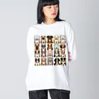 タマちゃんのいろいろな犬達1 Big Long Sleeve T-Shirt