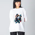 Haru|Casualのカジュアルお姉さん#1 Big Long Sleeve T-Shirt