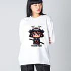 oosakanoojisannの子供侍シリーズ Big Long Sleeve T-Shirt