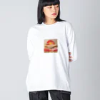 クロスクリエイティブの美ら島のサンライズ Big Long Sleeve T-Shirt