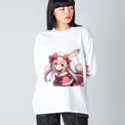 mihhyのうさ乙女。 Big Long Sleeve T-Shirt