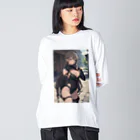 Mioキャンバスの夢工房　 の新たなる戦士の誕生 Big Long Sleeve T-Shirt