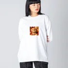 ★curryのかわいいスコティッシュフィールドシリーズ Big Long Sleeve T-Shirt