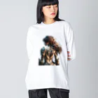 hoodie styleの王位継承 Big Long Sleeve T-Shirt