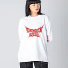 アライグマの新井ちゃんのRIVERSIDE RADIO“Death Metal” ビッグシルエットロングスリーブTシャツ