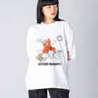 Mrs.Bean/ミセスビーンのヒトデ不足 Big Long Sleeve T-Shirt