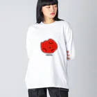 サラダサムライのウメボシさん Big Long Sleeve T-Shirt