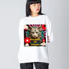 55kentanの吾輩は猫だんべな Big Long Sleeve T-Shirt