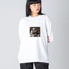 ブリティッシュショップのクイーンブリティッシュ Big Long Sleeve T-Shirt