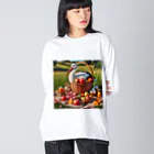 Kai🐚のコウノトリがやってきた！/ Big Long Sleeve T-Shirt