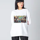 RoadieSoundGirlのローディーサウンドガール Big Long Sleeve T-Shirt