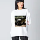 Vintage MotorVehicleのトヨタ・ランドクルーザー Big Long Sleeve T-Shirt