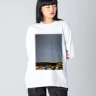 21歳女子　運動大好きMinamiの夜空を見上げるとオリオン座 Big Long Sleeve T-Shirt